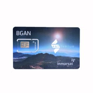 Carte SIM Inmarsat BGAN pour modem satellite BGAN-Satavenue