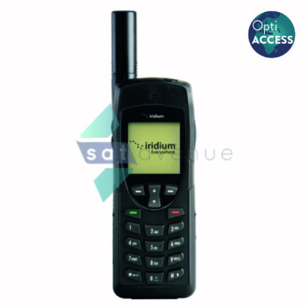 Téléphone satellite Iridium 9555 sous logiciel OptiACCESS-Satavenue