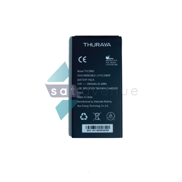 Batterie pour téléphone satellite Thuraya X5-Touch-Satavenue